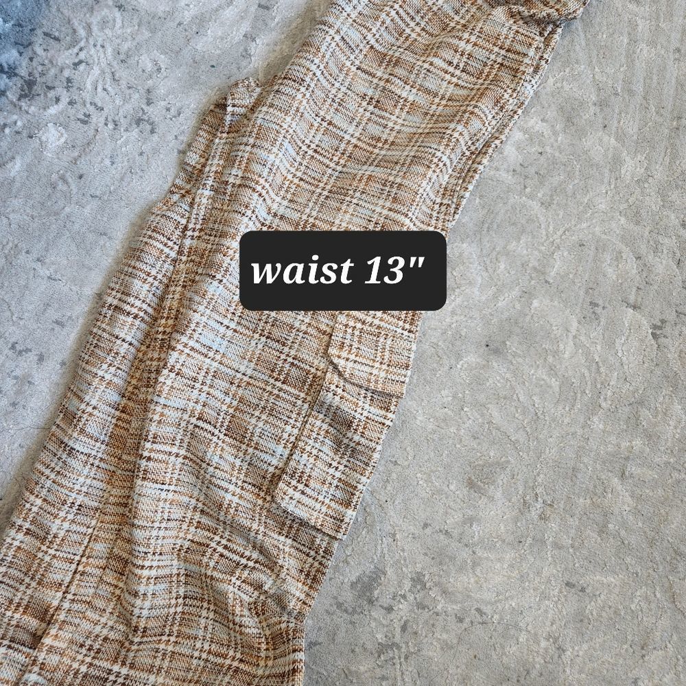 NWT Urban Outfitters cargo plaid pants - Picture 4 of 5